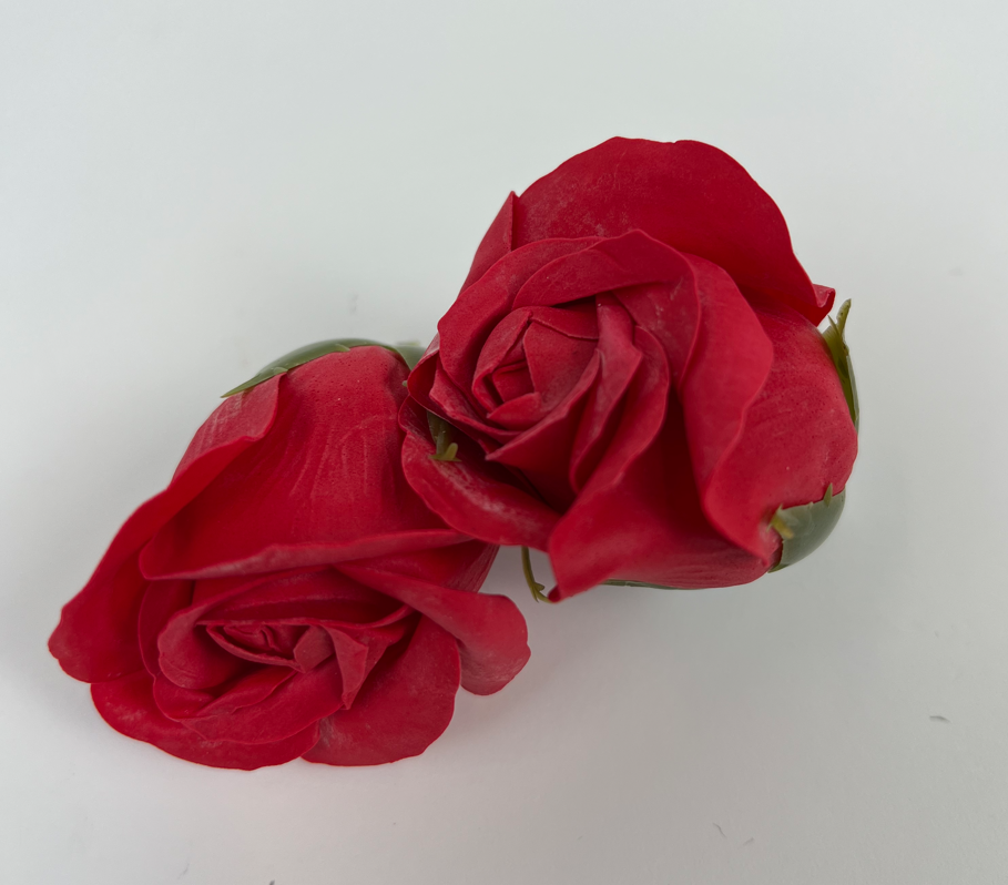 З ДЕФЕКТОМ Троянда з мила - А_11 червона