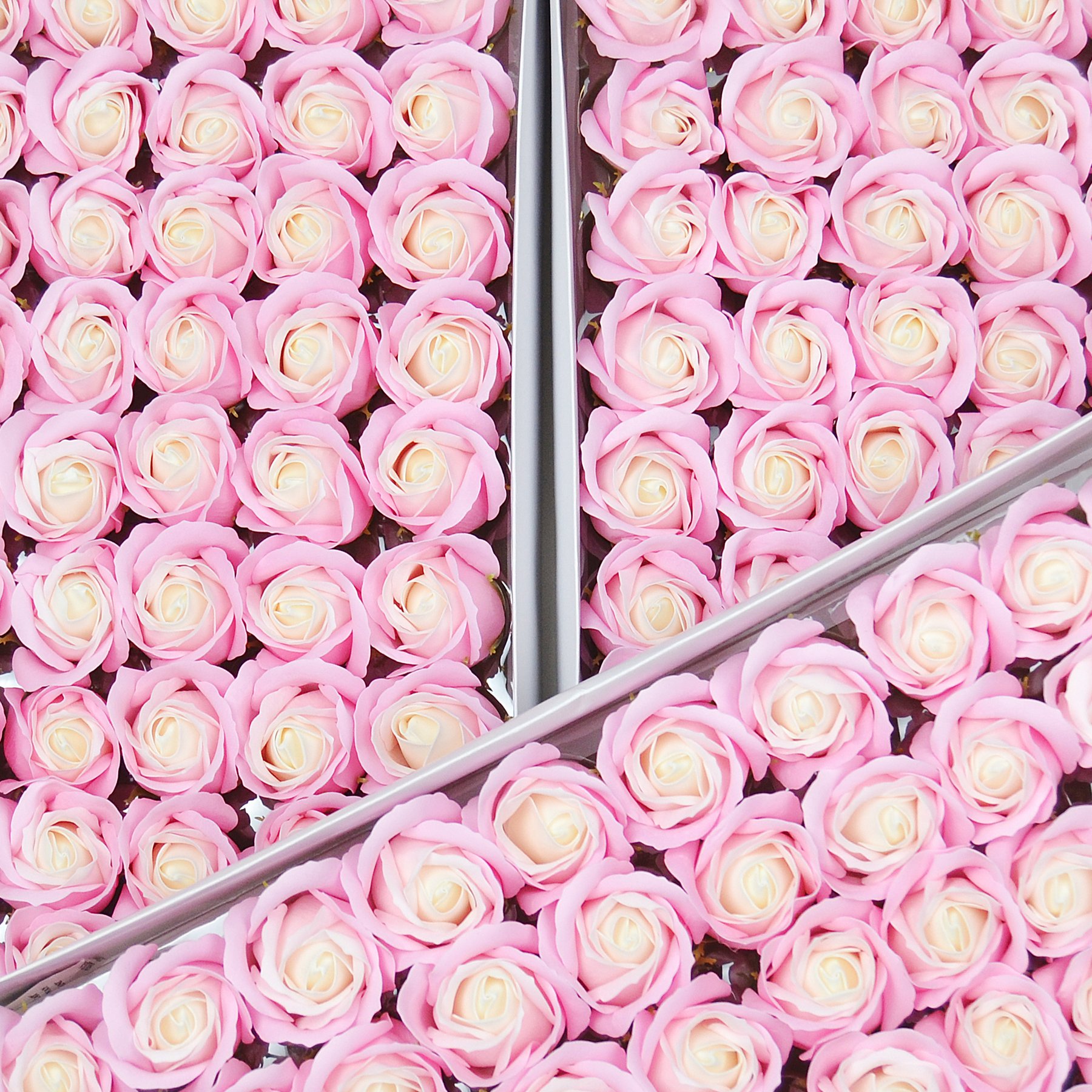 Набір мильних троянд - DUO-2 ніжно рожевий