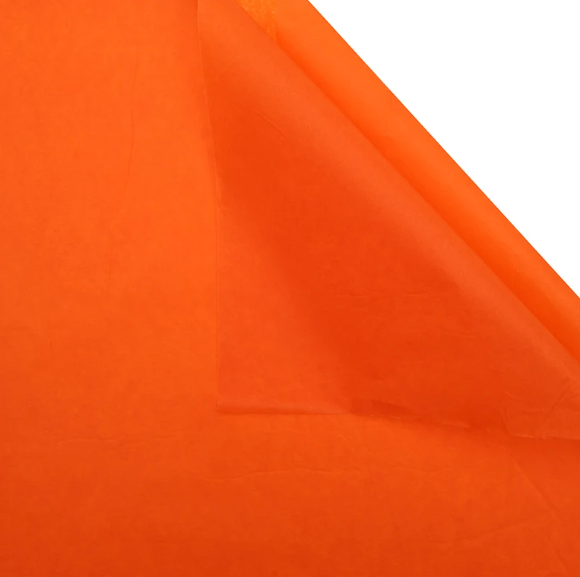 Папір тішью в аркушах - оранжевий