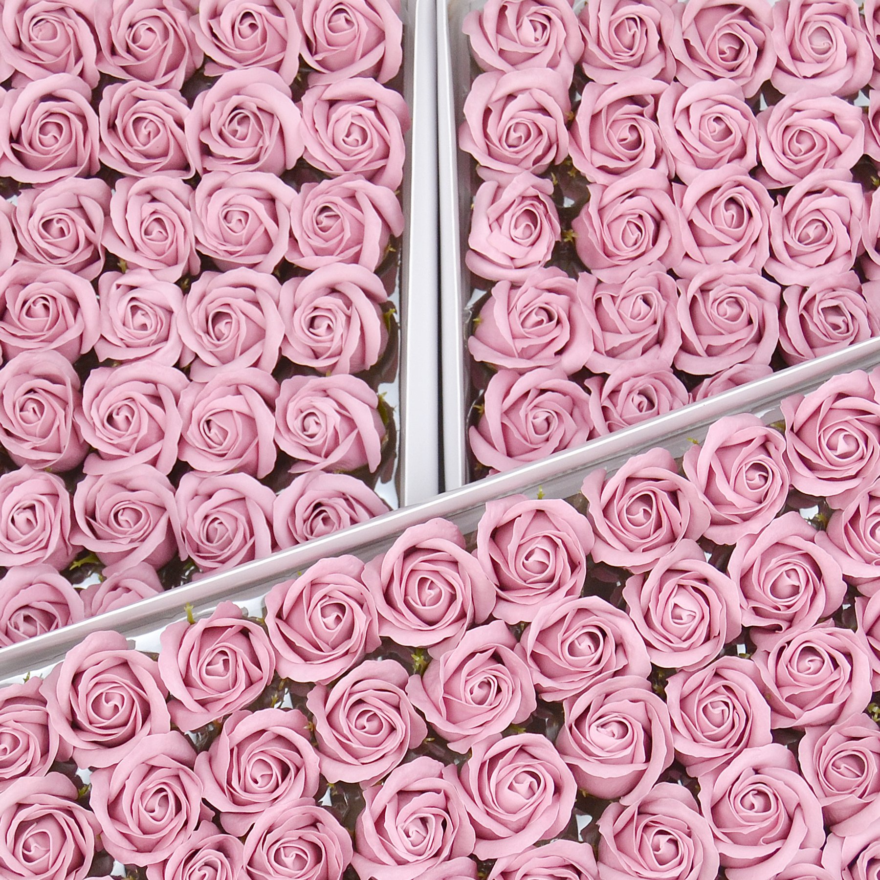 Троянда з мила - А2_11 пастельно рожева