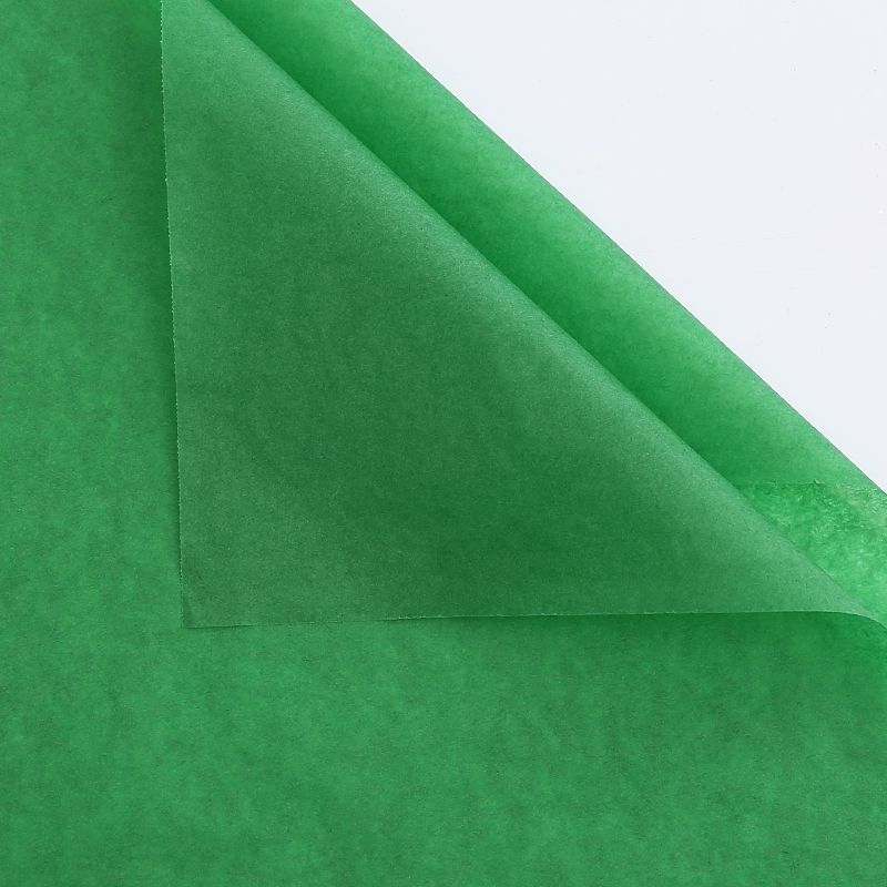 Папір тішью в аркушах - зелений