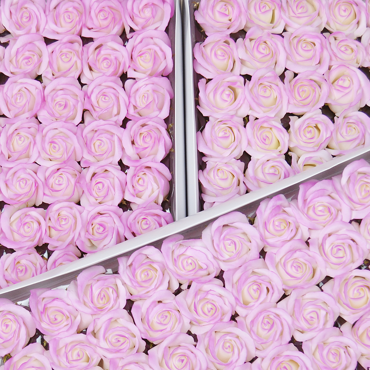Набір мильних троянд - SPRAY-7 рожевий/ваніль