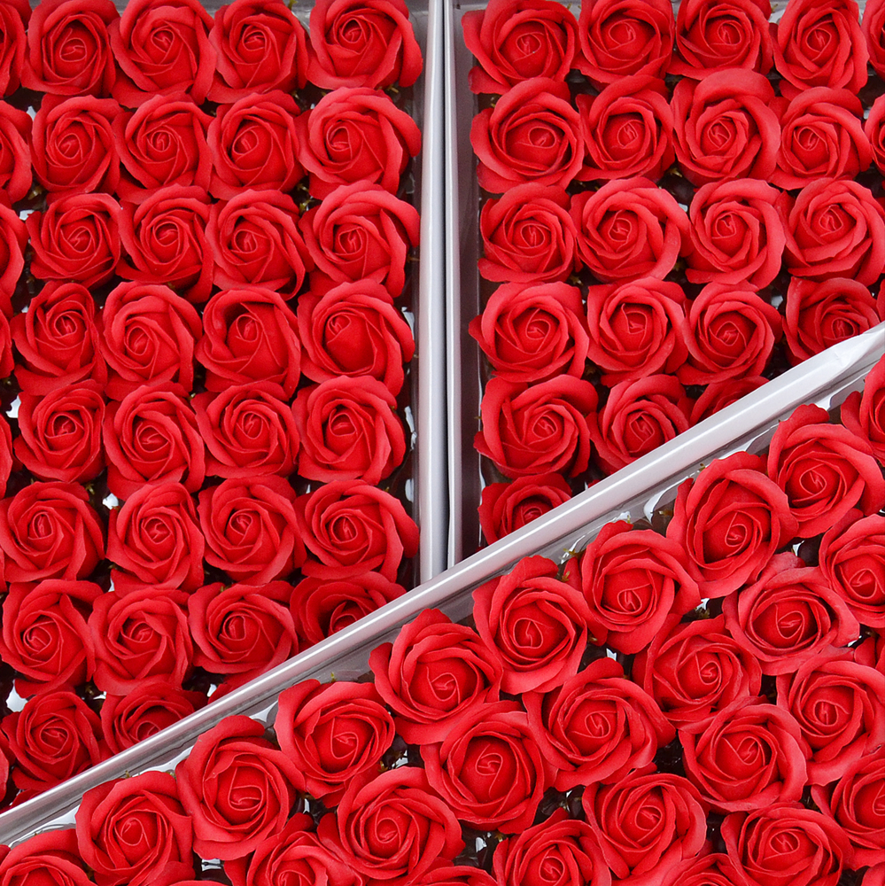 Троянда з мила - А_11 червона