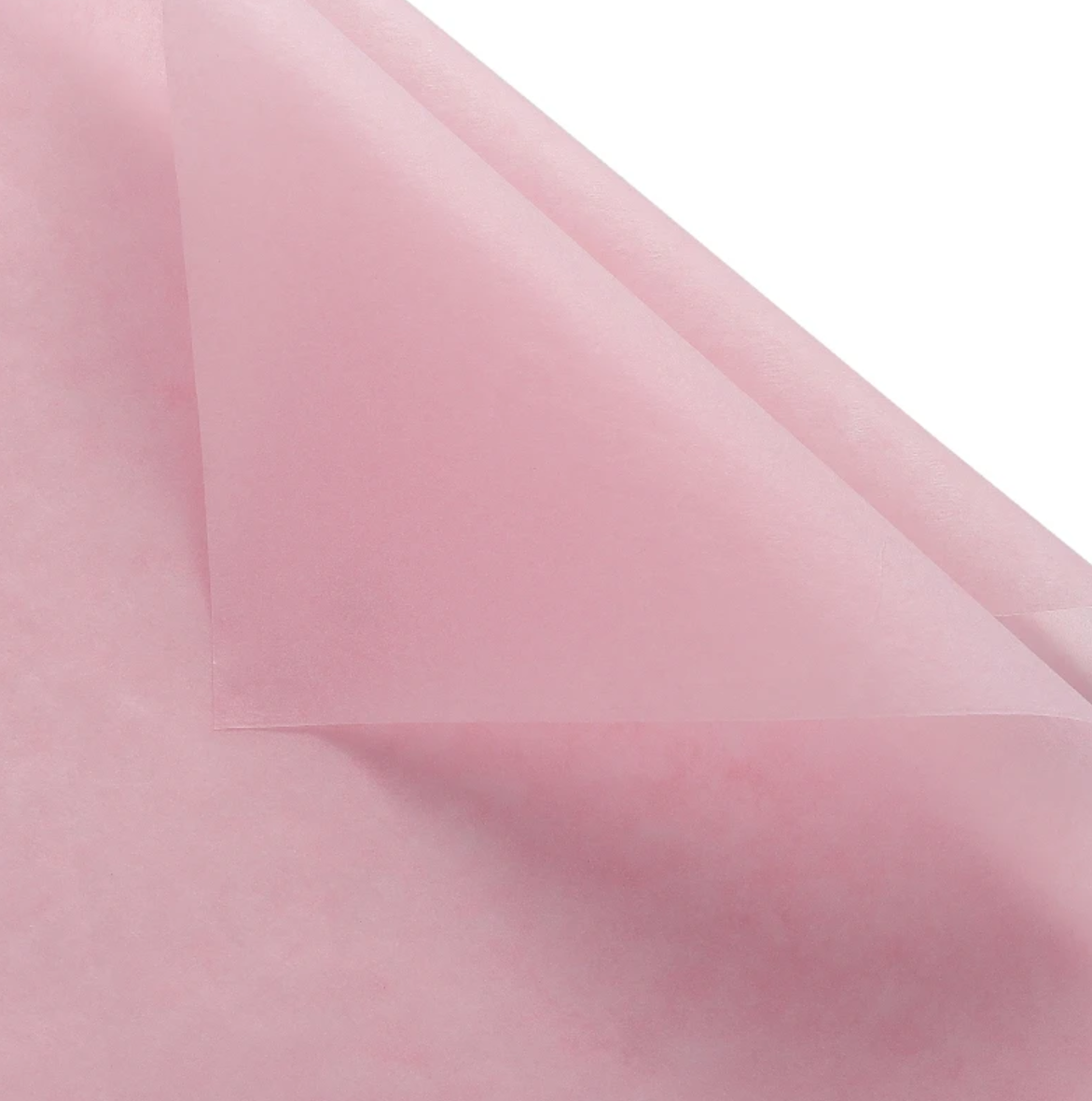 Папір тішью в аркушах - рожевий