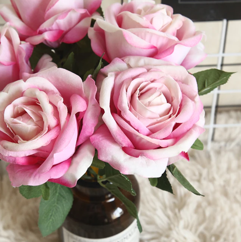 Троянда 30 см - рожева