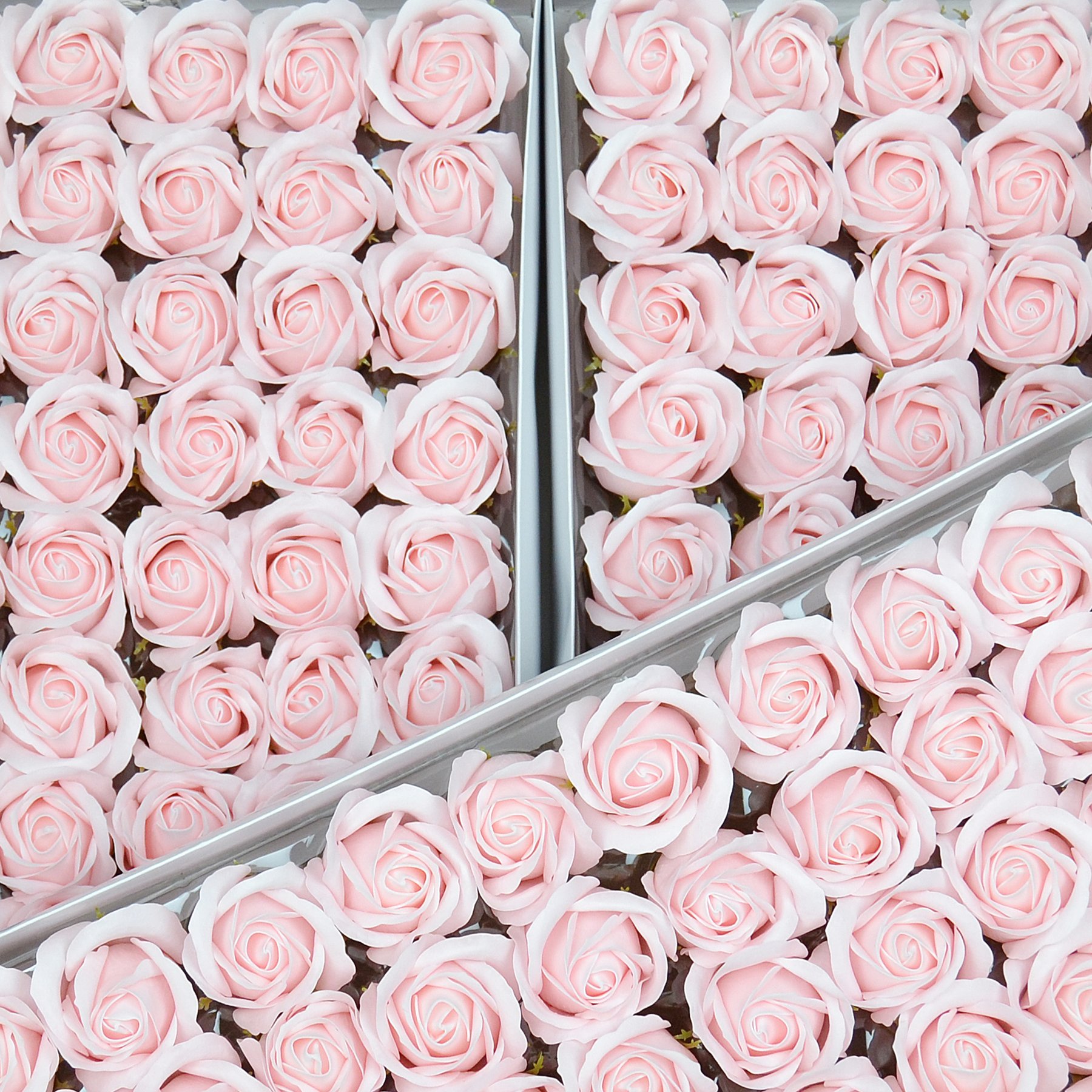 Набір мильних троянд - А_7 ніжно рожевий