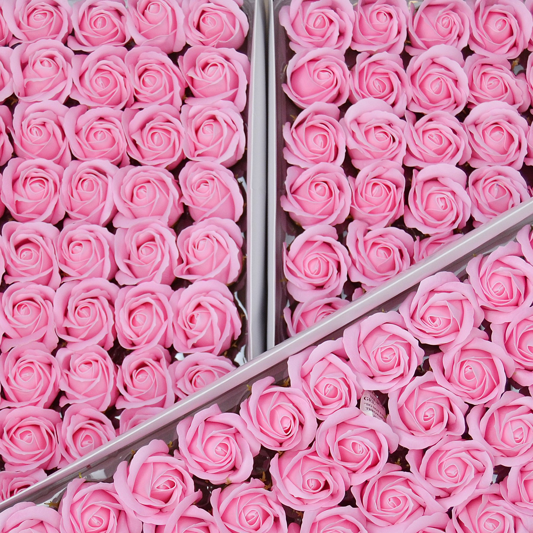Набір мильних троянд - А_8 рожевий