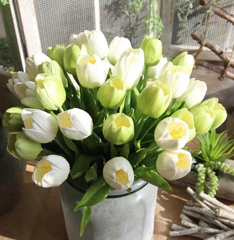 Тюльпан 50,5 см - білий