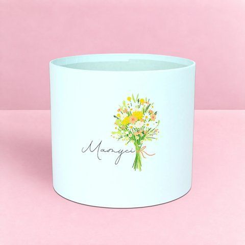 Шляпна коробка, D16 см, H14 см &mdash; &laquo;Матусі&raquo;